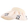 New Children's Shell Sunscreen Hat, Women's UV Protection, Summer Panda Beach Sunscreen Hat, Empty Top Hat, Sun Hat