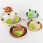 New Summer Fisherman's Hat Korean Edition Cute Frog Baby Trendy Cute Hat for Boys and Girls Sunshade and Sunscreen Grass Hat