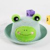 New Summer Fisherman's Hat Korean Edition Cute Frog Baby Trendy Cute Hat for Boys and Girls Sunshade and Sunscreen Grass Hat