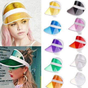 Sports style PVC sunshade, sun protection, UV protection, golf baseball hat