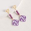 Movie Wishes Wish Asha Cartoon Princess Asha Same Style Deep Purple Necklace Bracelet Earrings New Style
