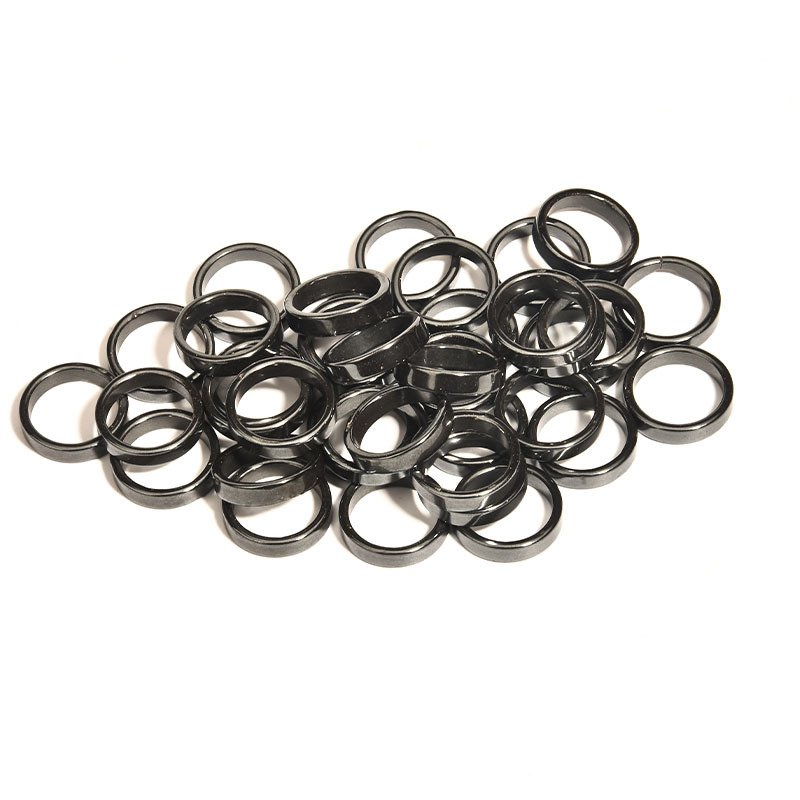 Magnetic Ring 6T Flat Hematite Ring/Magnetic Ring Ring/Magnetic Bracelet