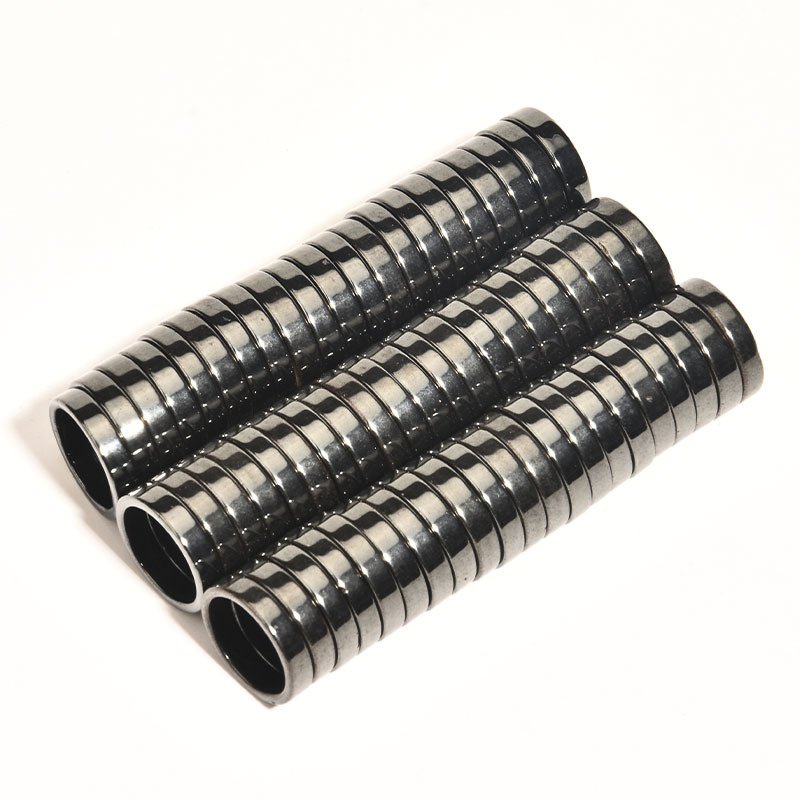 Magnetic Ring 6T Flat Hematite Ring/Magnetic Ring Ring/Magnetic Bracelet