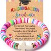 Little girl's colorful soft pottery birthday gift bracelet, love cross bracelet accessory