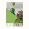 Winter print imitation cashmere scarf, women's tassel, European and American winter warm scarf, classic and versatile oil painting series