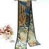 Mulberry silk scarf, double-layer silk ribbon, women's professional scarf