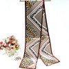 Mulberry silk scarf, double-layer silk ribbon, women's professional scarf