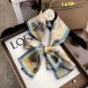 Mulberry silk scarf, double-layer silk ribbon, women's professional scarf