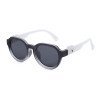 Fashion Gradient Round Frame TR Frame Children's Polarized Sunglasses Outdoor UV Protection Sunscreen Sunglasses KB672