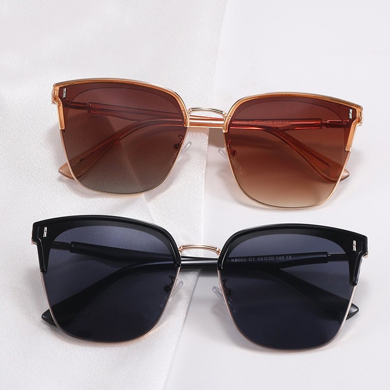 Adult women's sunglasses TR eyebrow holder polarized sunglasses fashionable slimming sunglasses trend KB055-A