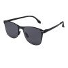 Nylon fashion black metal frame sunglasses ultra-thin men's driving sunglasses for sun shading and UV protection