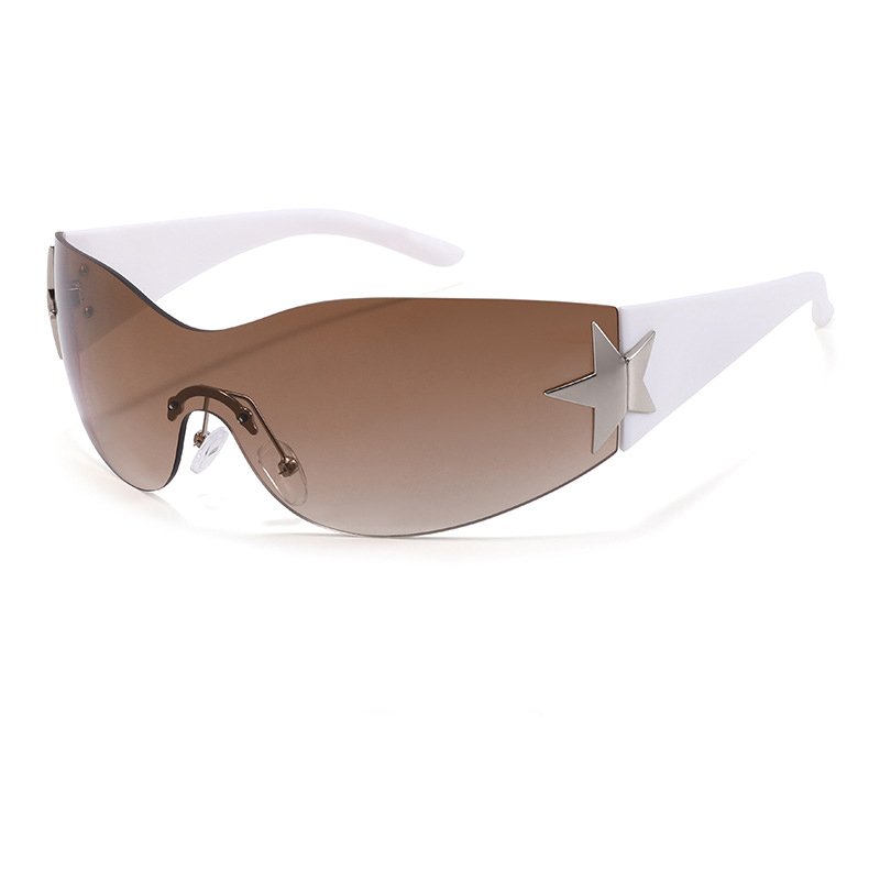 Adult sunglasses fashion frameless trendy sunglasses wholesale DJ1001