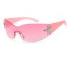 Adult sunglasses fashion frameless trendy sunglasses wholesale DJ1001