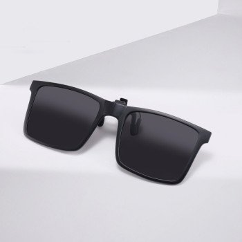 Foldable eyeglass clip, sunglasses, business model, myopia lens clip, driving specific folding clip, SSS20