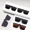 Foldable eyeglass clip, sunglasses, business model, myopia lens clip, driving specific folding clip, SSS20
