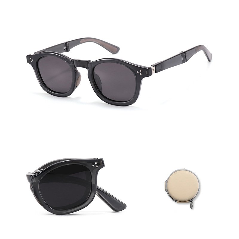 Folding polarized sunglasses, outdoor sunshade personalized sunglasses, UV resistant driving glasses CD014