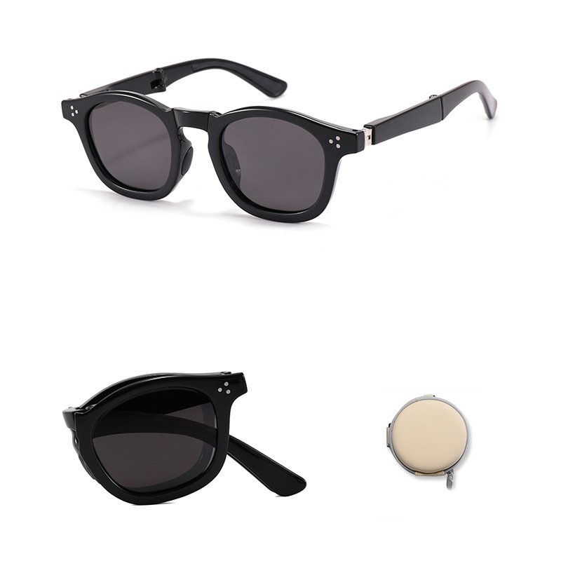 Folding polarized sunglasses, outdoor sunshade personalized sunglasses, UV resistant driving glasses CD014