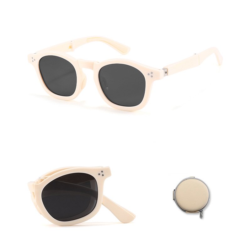 Folding polarized sunglasses, outdoor sunshade personalized sunglasses, UV resistant driving glasses CD014