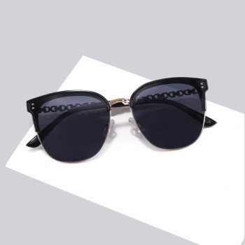 Adult metal high-end sunglasses, fashionable UV resistant polarized sunglasses KB057
