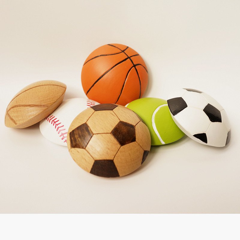 World Cup creative gifts, football bottle opener, wooden basketball and tennis bottle opener