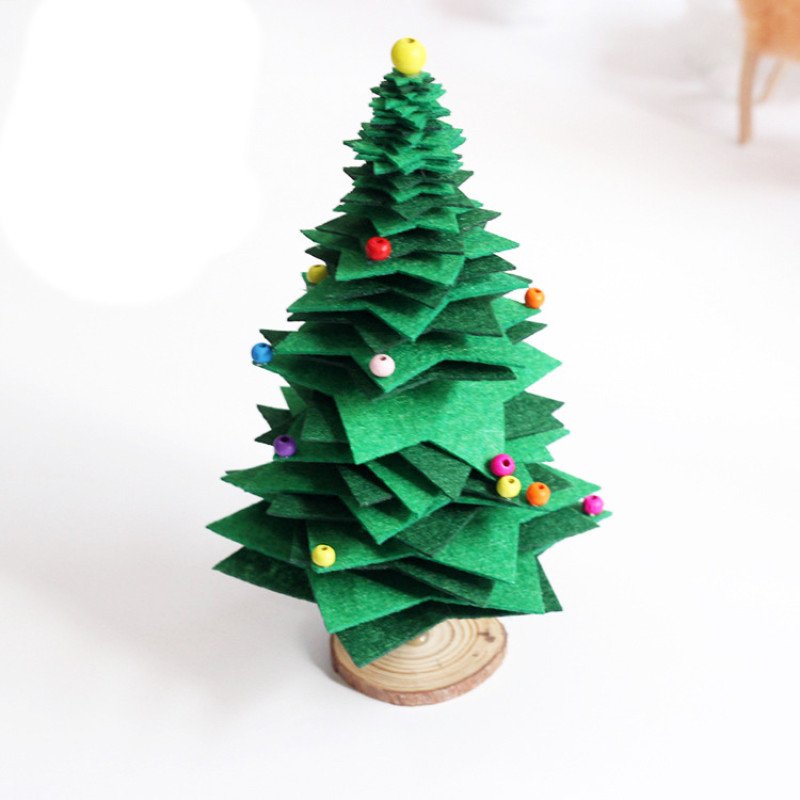 Christmas parent-child DIY material package set, Christmas decoration non-woven DIY material set