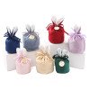Wedding candy bag, velvet candy bag, wedding souvenir bag, Easter bunch pocket, Christmas Eve apple bag