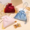 Creative wedding velvet wedding candy bag velvet wedding candy box European wedding souvenir candy box gift bag