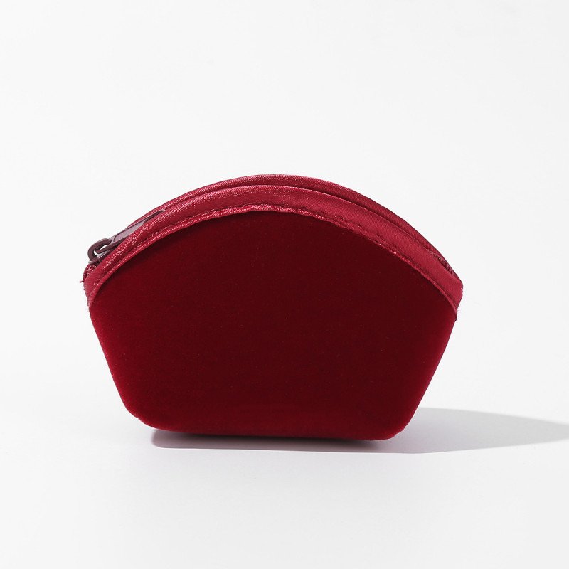 Jewelry gold shop packaging bag plush zipper bag storage bag dumpling bag ingot bag custom logo