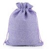 Linen drawstring pocket, small linen bag drawstring bag with logo printable, jewelry packaging bag