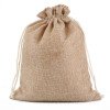 Linen drawstring pocket, small linen bag drawstring bag with logo printable, jewelry packaging bag