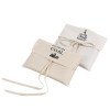 Envelope cotton bag custom tied blank natural color document bag clothing digital product packaging flip bag