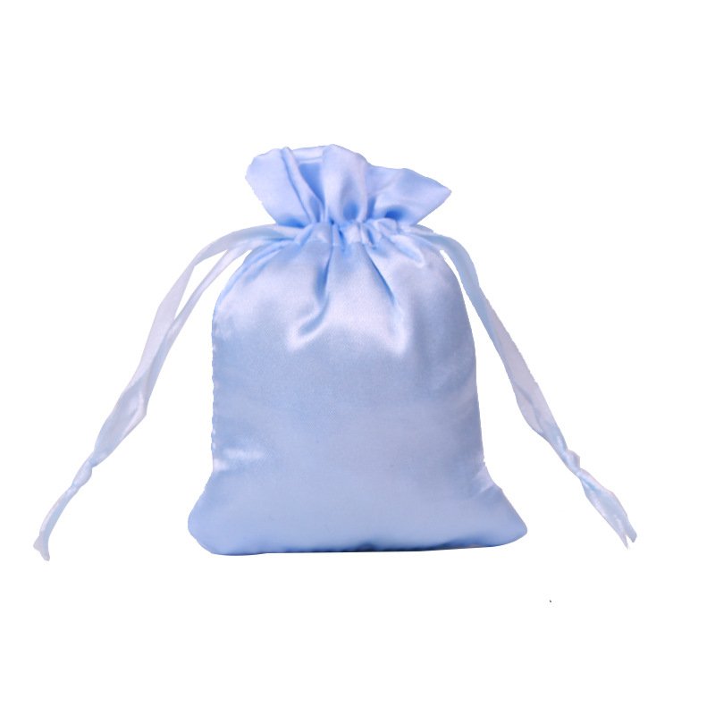 Satin bag wedding gift drawstring drawstring jewelry packaging bag