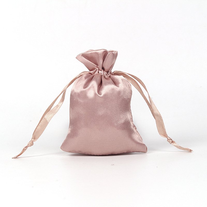 Satin bag wedding gift drawstring drawstring jewelry packaging bag