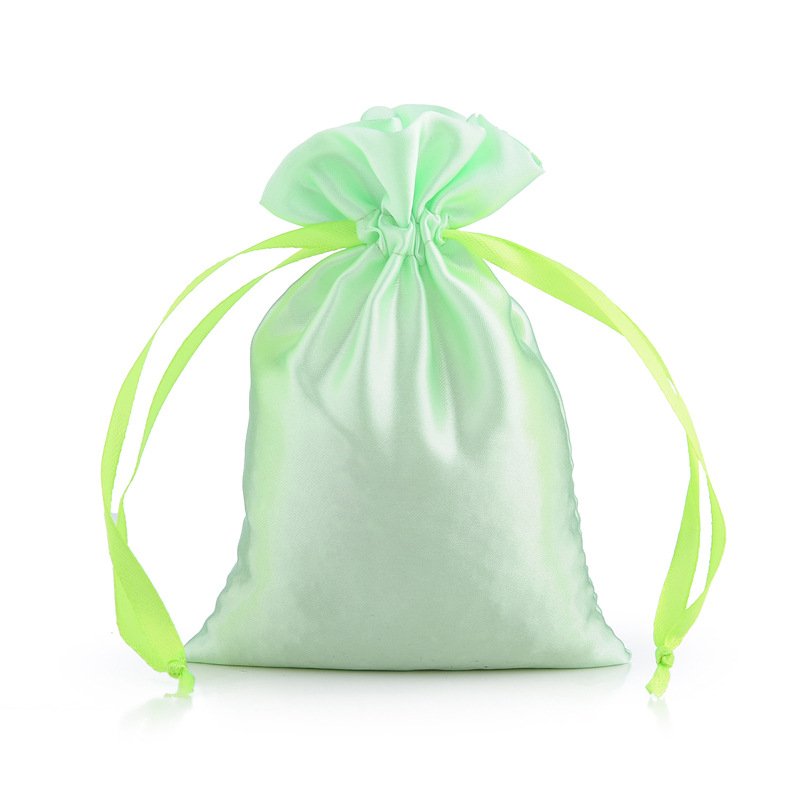 Satin bag wedding gift drawstring drawstring jewelry packaging bag