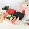 New eternal flower gift box, double-open gift box, handbag, ring box, high-end companion gift box, necklace jewelry box