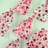 Red hot stamping love gauze bag in stock wholesale drawstring organza wedding candy bag wedding gift packaging bundle pocket