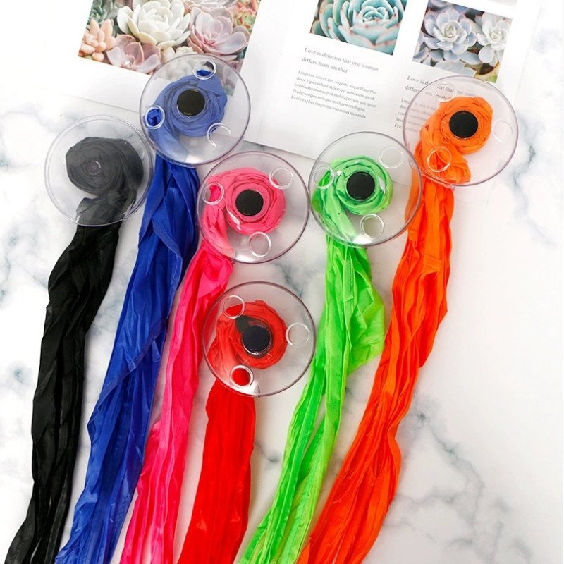 Portable small disc polyester bag folding supermarket storage shopping bag portable Oxford bag can be printed with logo