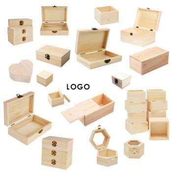 Customized solid wood essential oil box specimen small wooden box wooden gift packaging box nine-square grid uncovered wooden box storage box