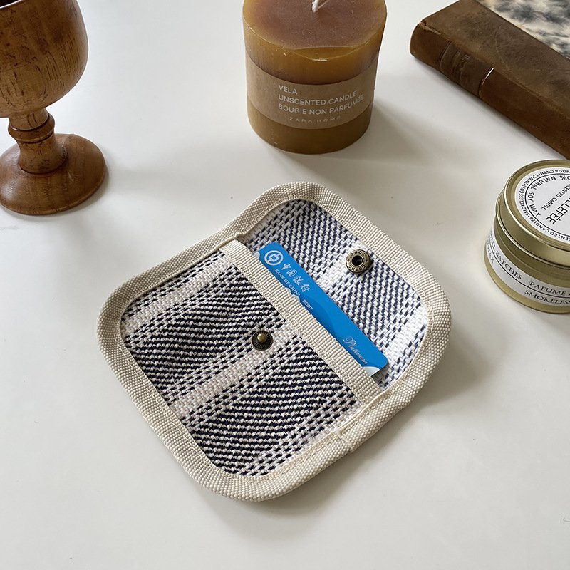 Coin purse bag, ID card, driver's license cover, earphone bag, canvas key bag, tiger ring bag