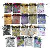 Halloween hot stamping gauze bag Amazon cross-border spider web gauze transparent candy gift packaging bag sachet dried flower bag