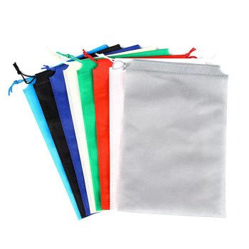 Non-woven drawstring pockets printable shoe toy clothing dustproof storage packaging bag drawstring storage bag