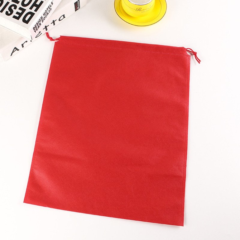 Non-woven drawstring pockets printable shoe toy clothing dustproof storage packaging bag drawstring storage bag