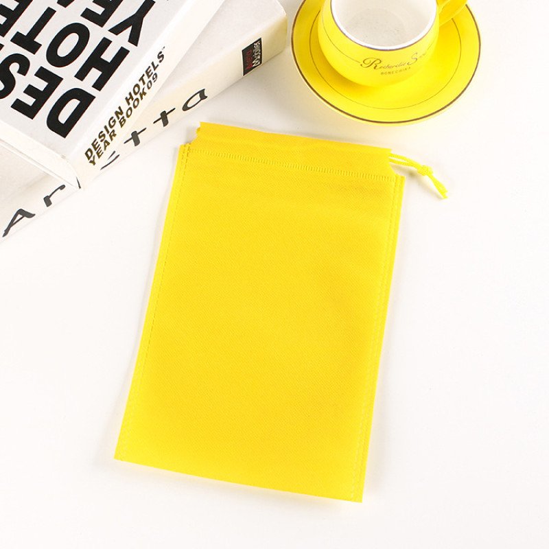 Non-woven drawstring pockets printable shoe toy clothing dustproof storage packaging bag drawstring storage bag