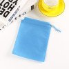 Non-woven drawstring pockets printable shoe toy clothing dustproof storage packaging bag drawstring storage bag