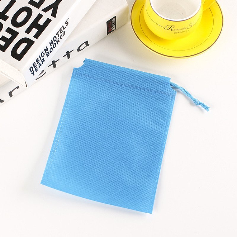 Non-woven drawstring pockets printable shoe toy clothing dustproof storage packaging bag drawstring storage bag