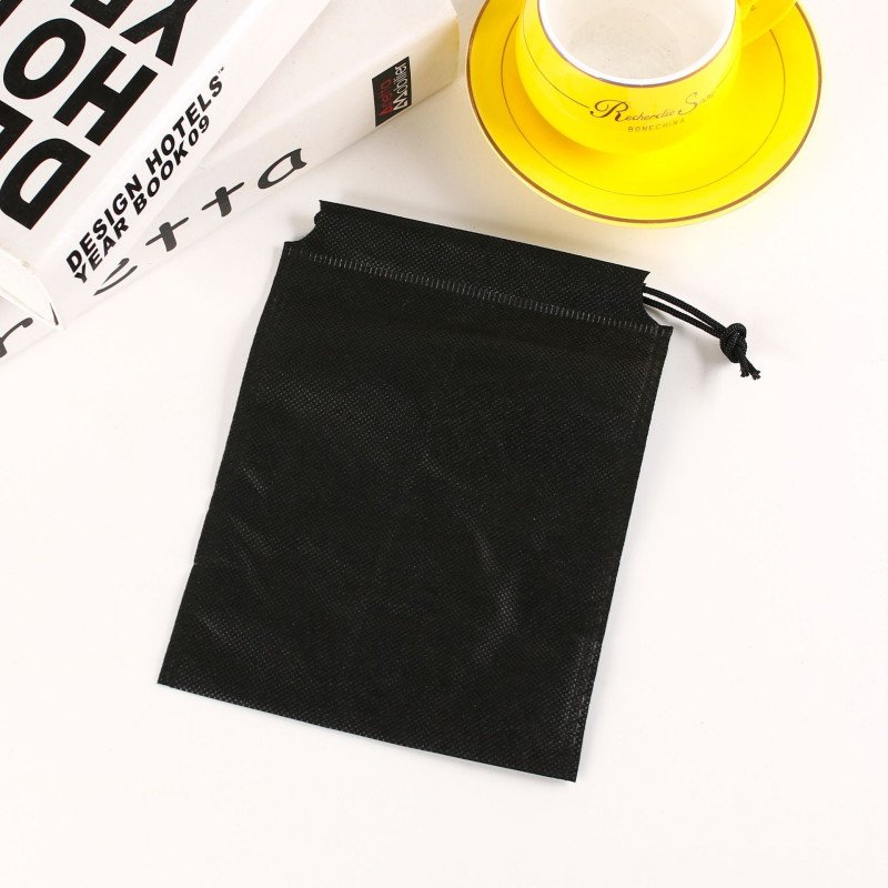Non-woven drawstring pockets printable shoe toy clothing dustproof storage packaging bag drawstring storage bag