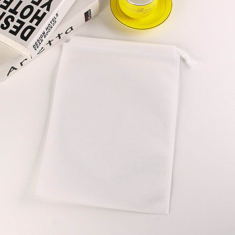 Non-woven drawstring pockets printable shoe toy clothing dustproof storage packaging bag drawstring storage bag