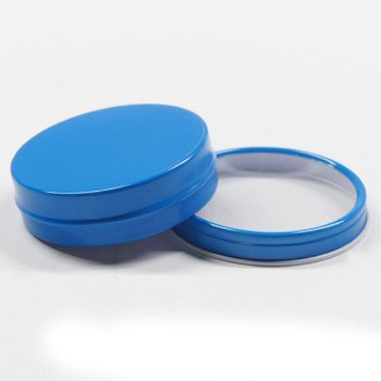 12oz 110x40mm flat window tinplate candy box