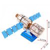 Beidou satellite wooden puzzle 3D model toy handmade gift for boys and girls over 6 years old