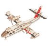 Amphibious bomber model wooden puzzle 3d model toy three-dimensional puzzle handmade